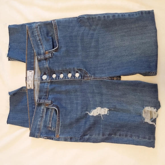 Free People Raegan Distressed Jeans - Picture 4 of 6